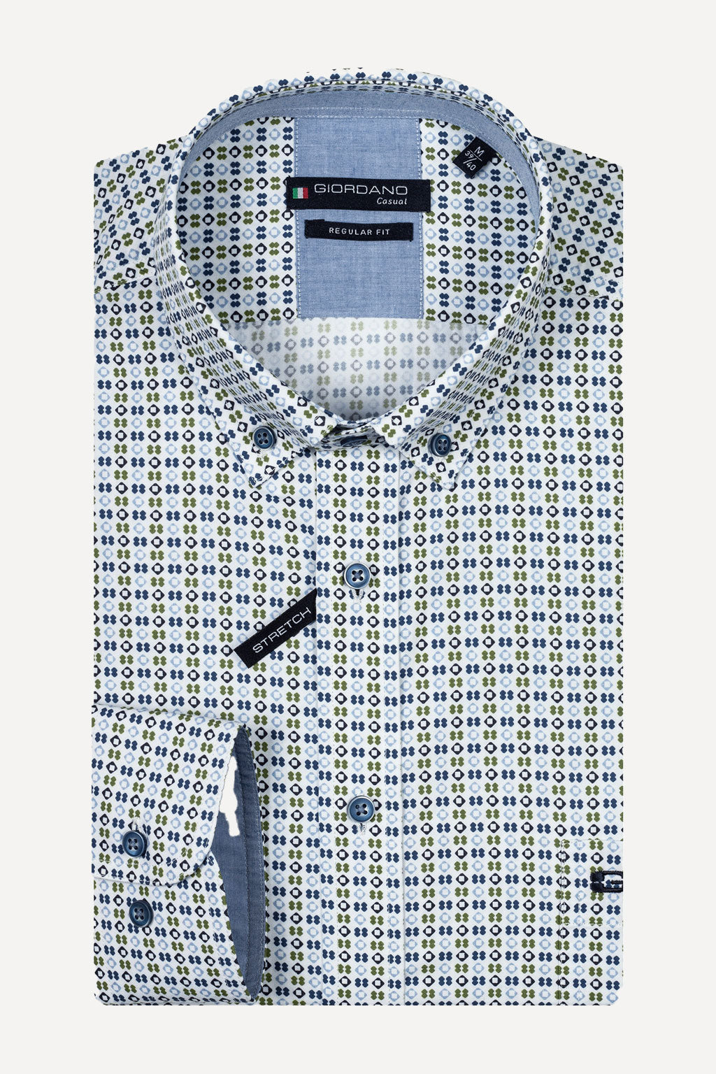 Giordano overhemd lange mouw
