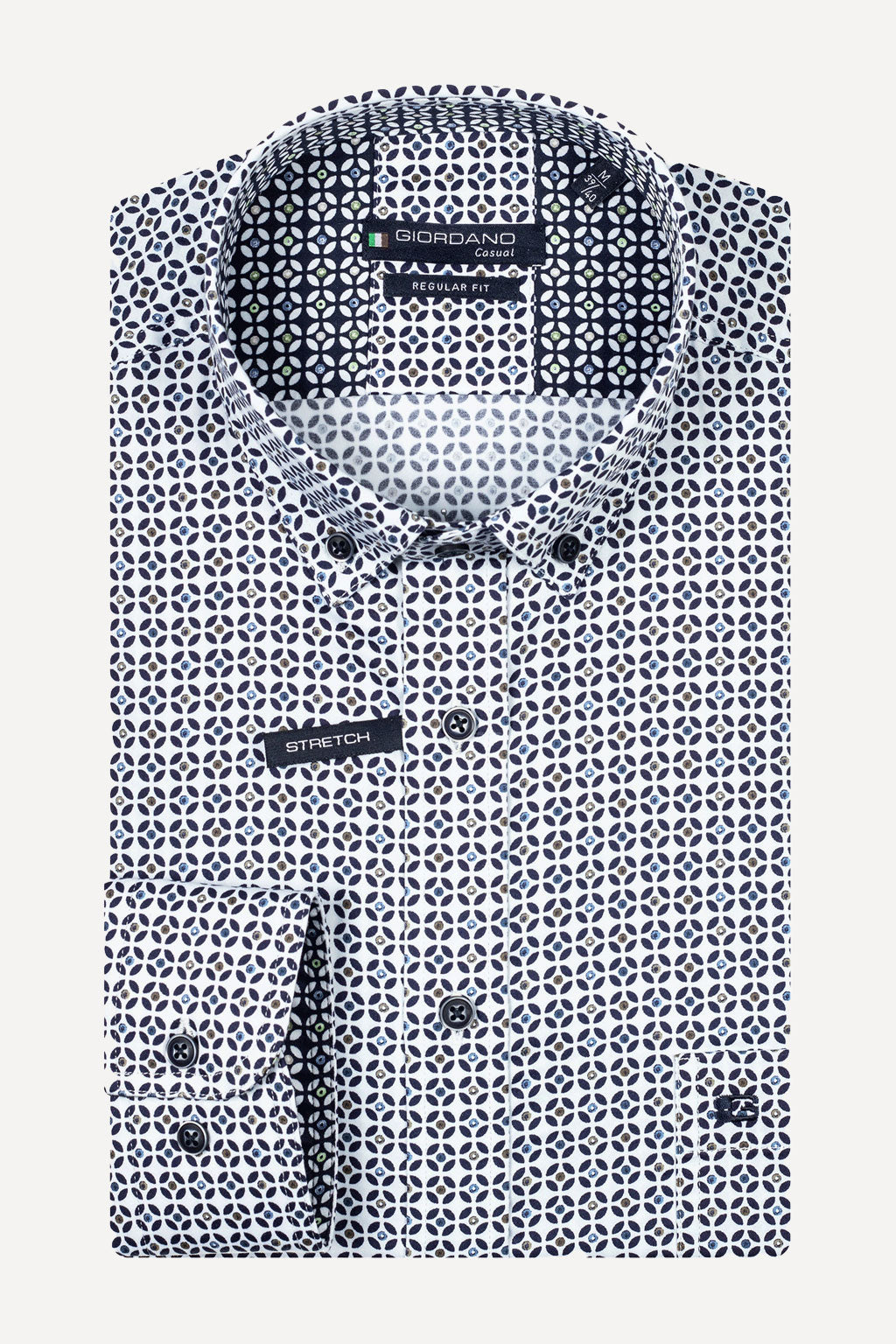 Giordano overhemd lange mouw