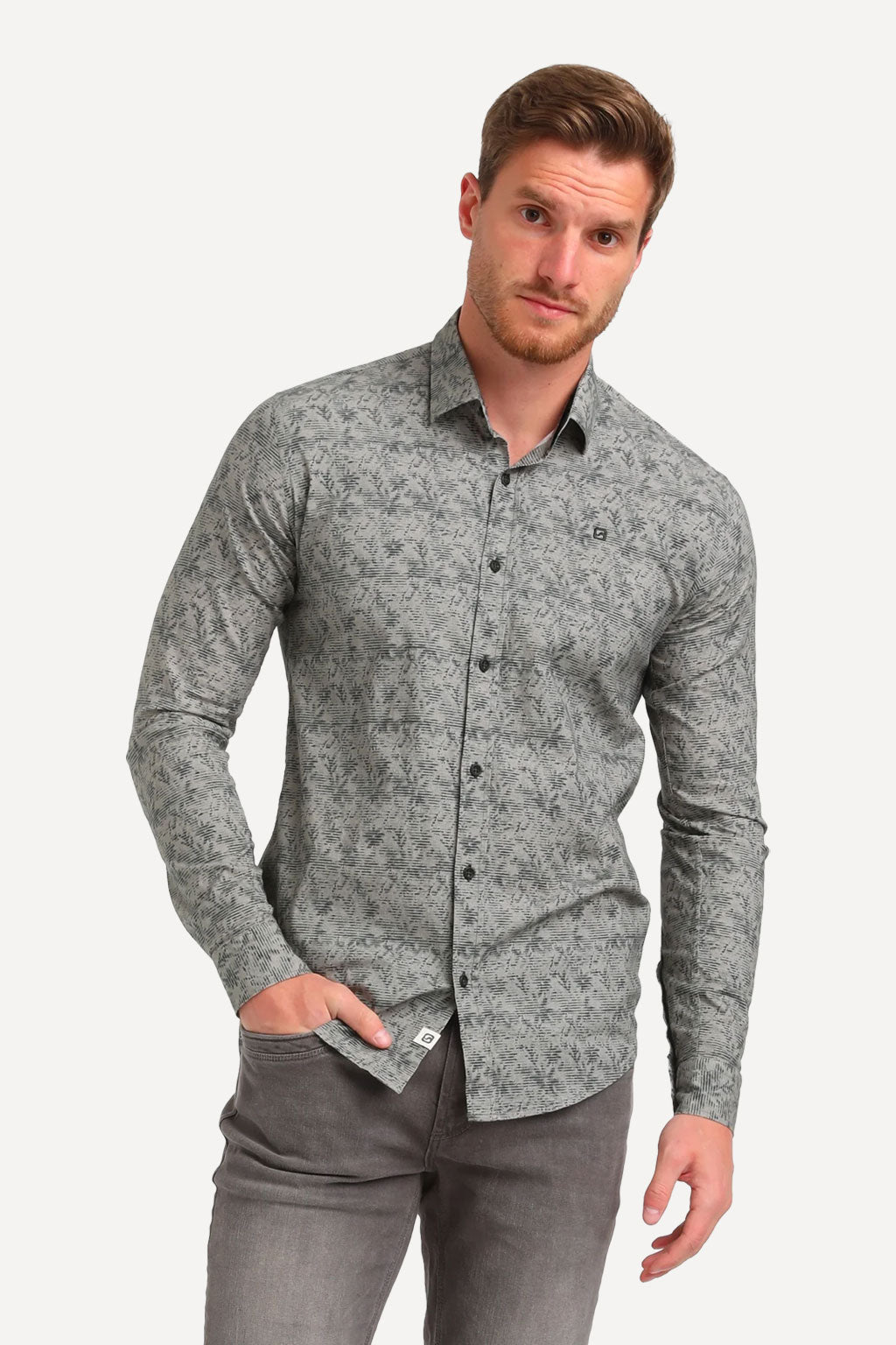 Gabbiano overhemd lange mouw