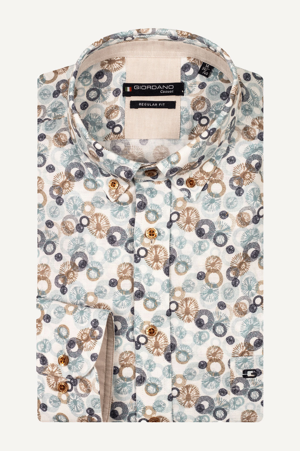 Giordano overhemd korte mouw
