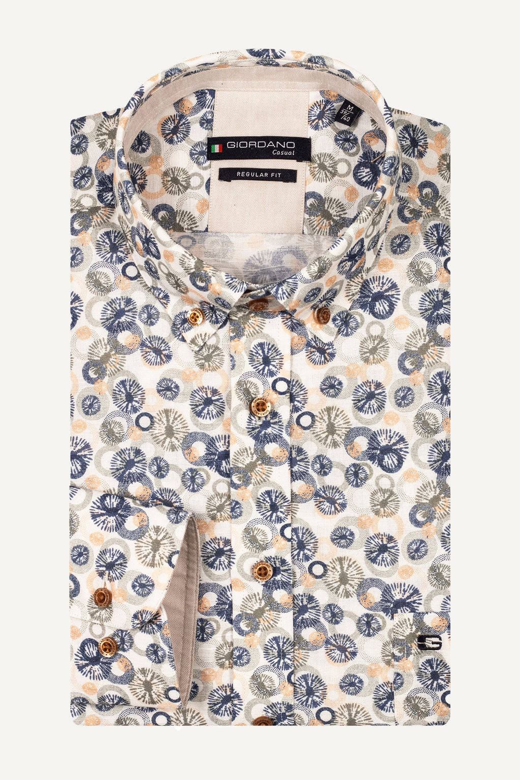 Giordano overhemd korte mouw