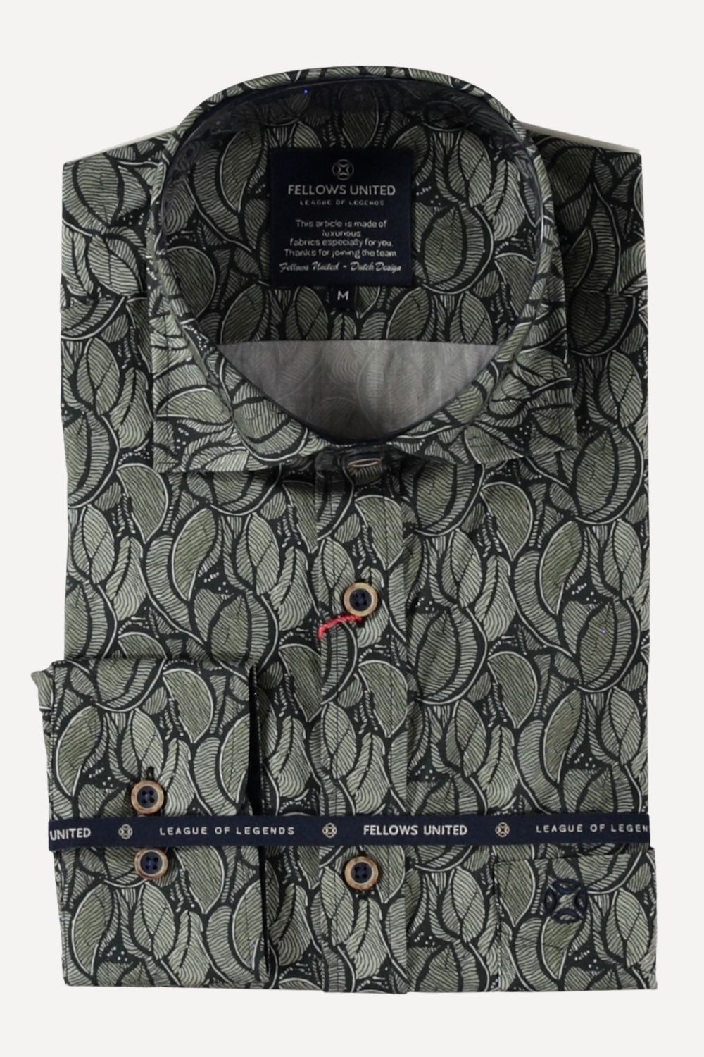 Fellows overhemd lange mouw