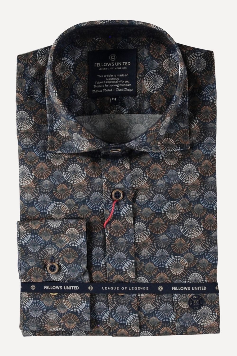Fellows overhemd lange mouw