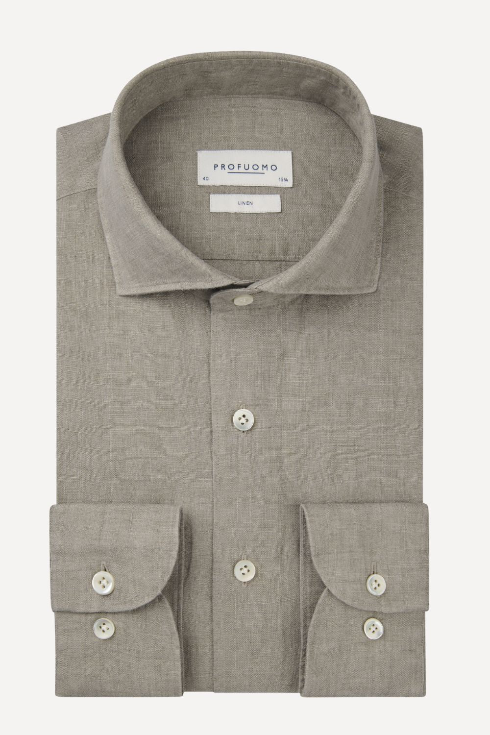 Profuomo overhemd lange mouw