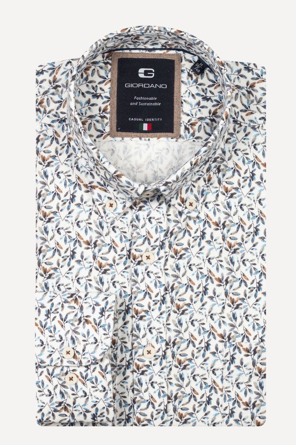 Giordano overhemd lange mouw