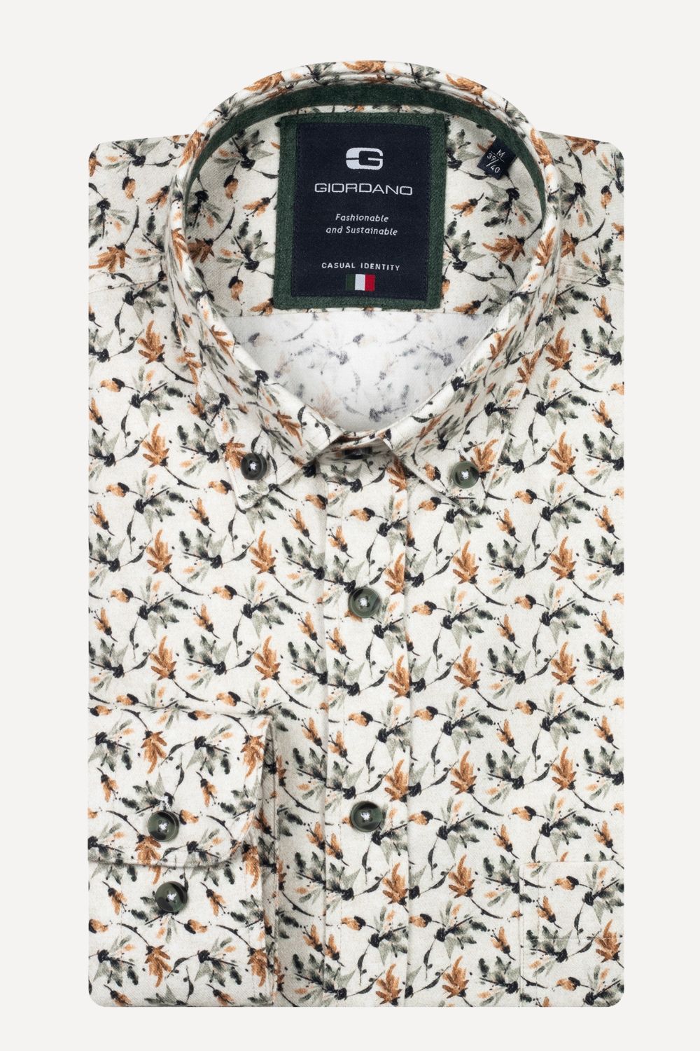 Giordano overhemd lange mouw