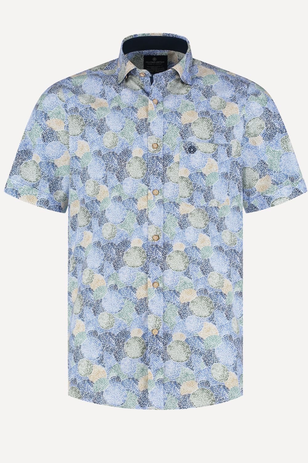 Fellows overhemd korte mouw