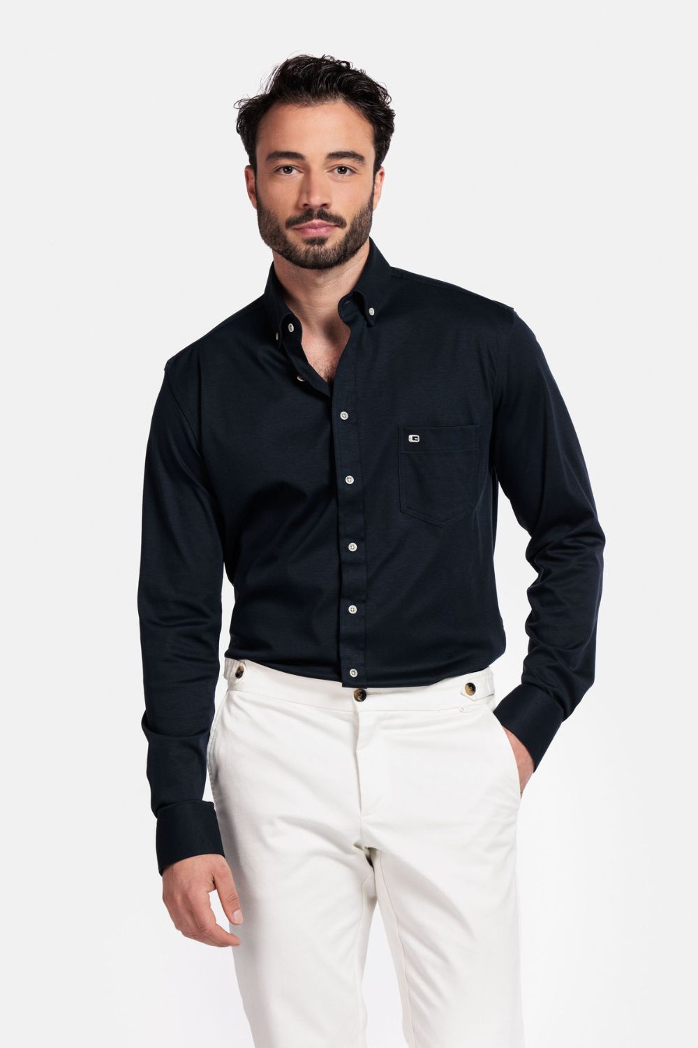 Giordano overhemd lange mouw