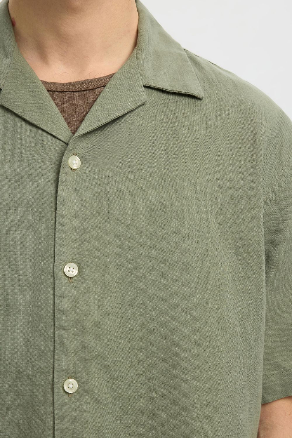 Selected top korte mouw