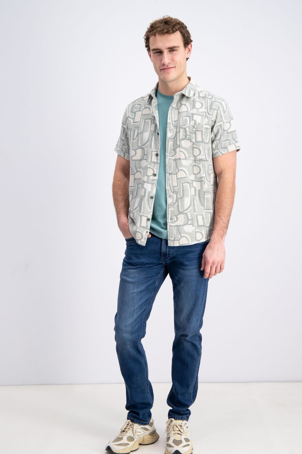 Gabbiano overhemd korte mouw