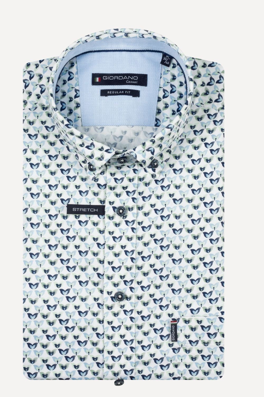 Giordano overhemd korte mouw