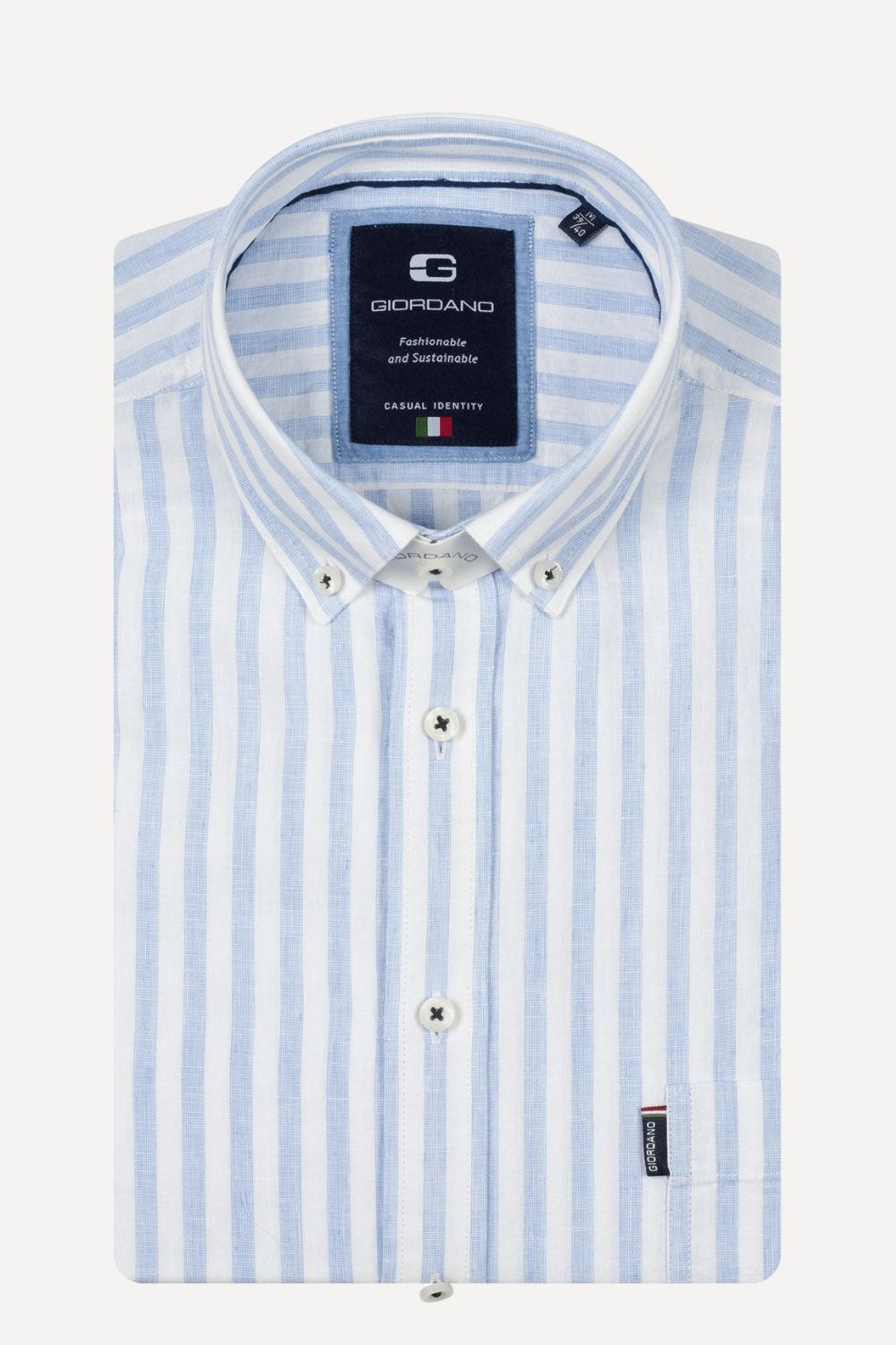 Giordano overhemd lange mouw