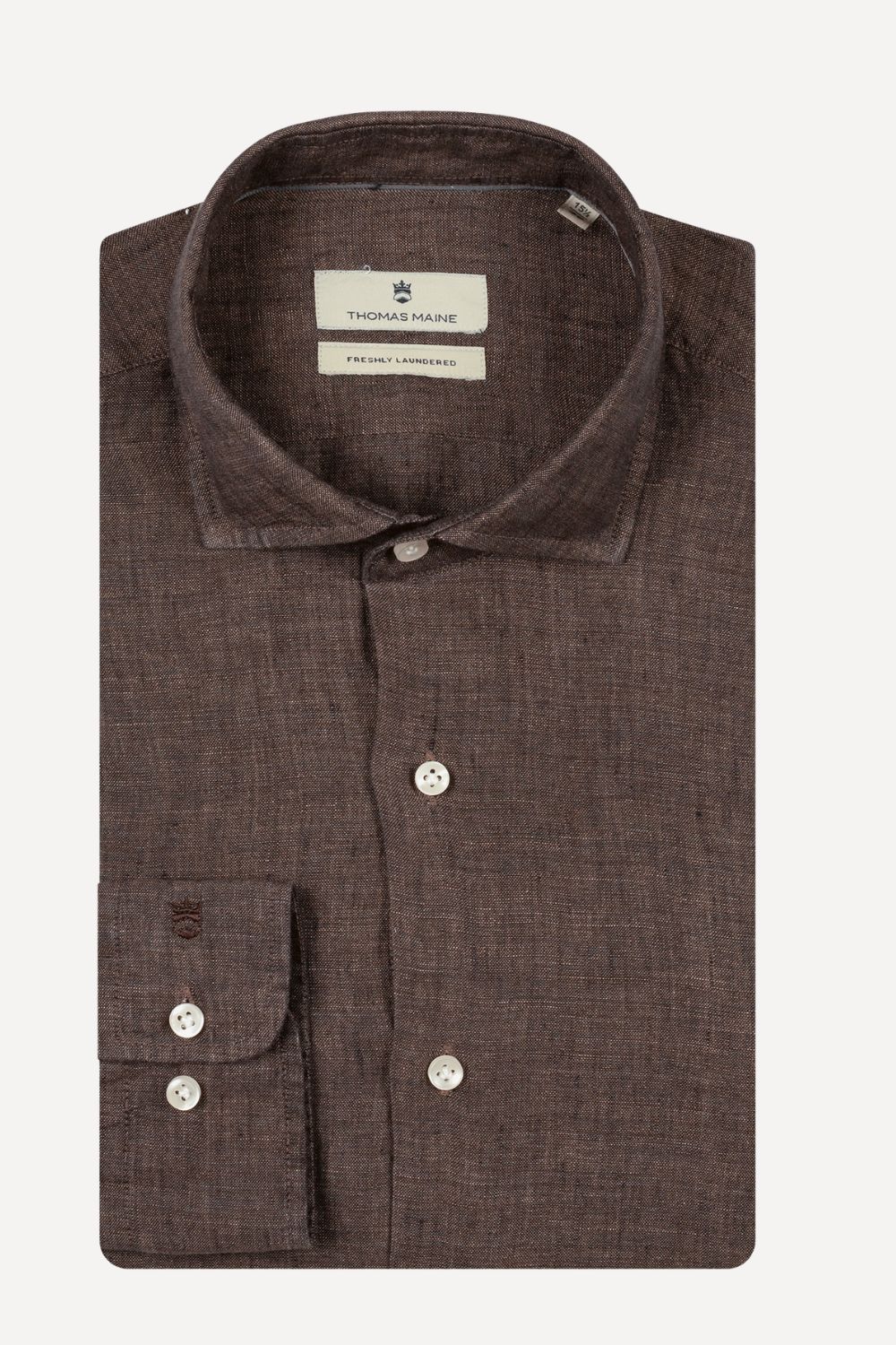 Thomas Maine overhemd lange mouw