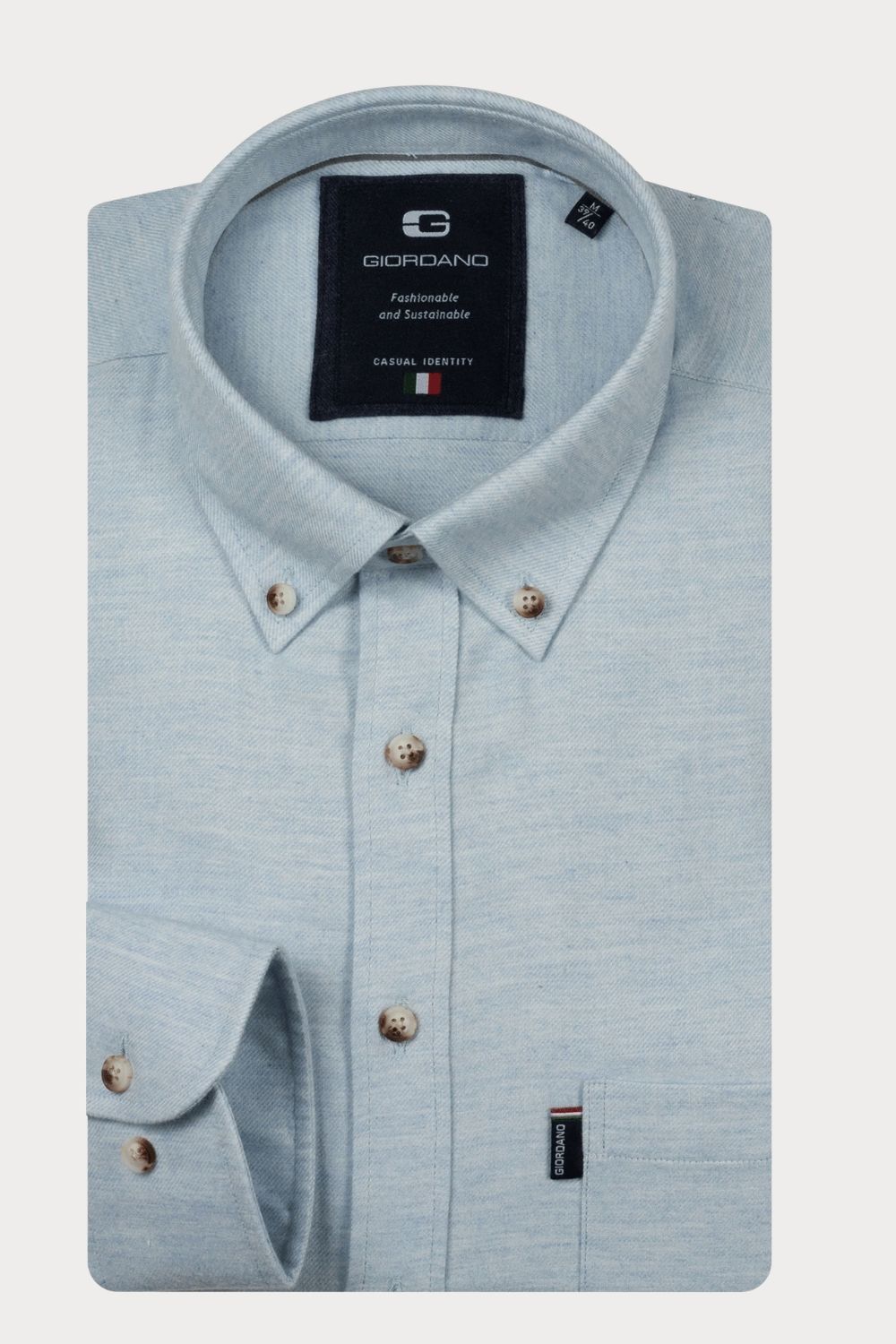 Giordano overhemd lange mouw