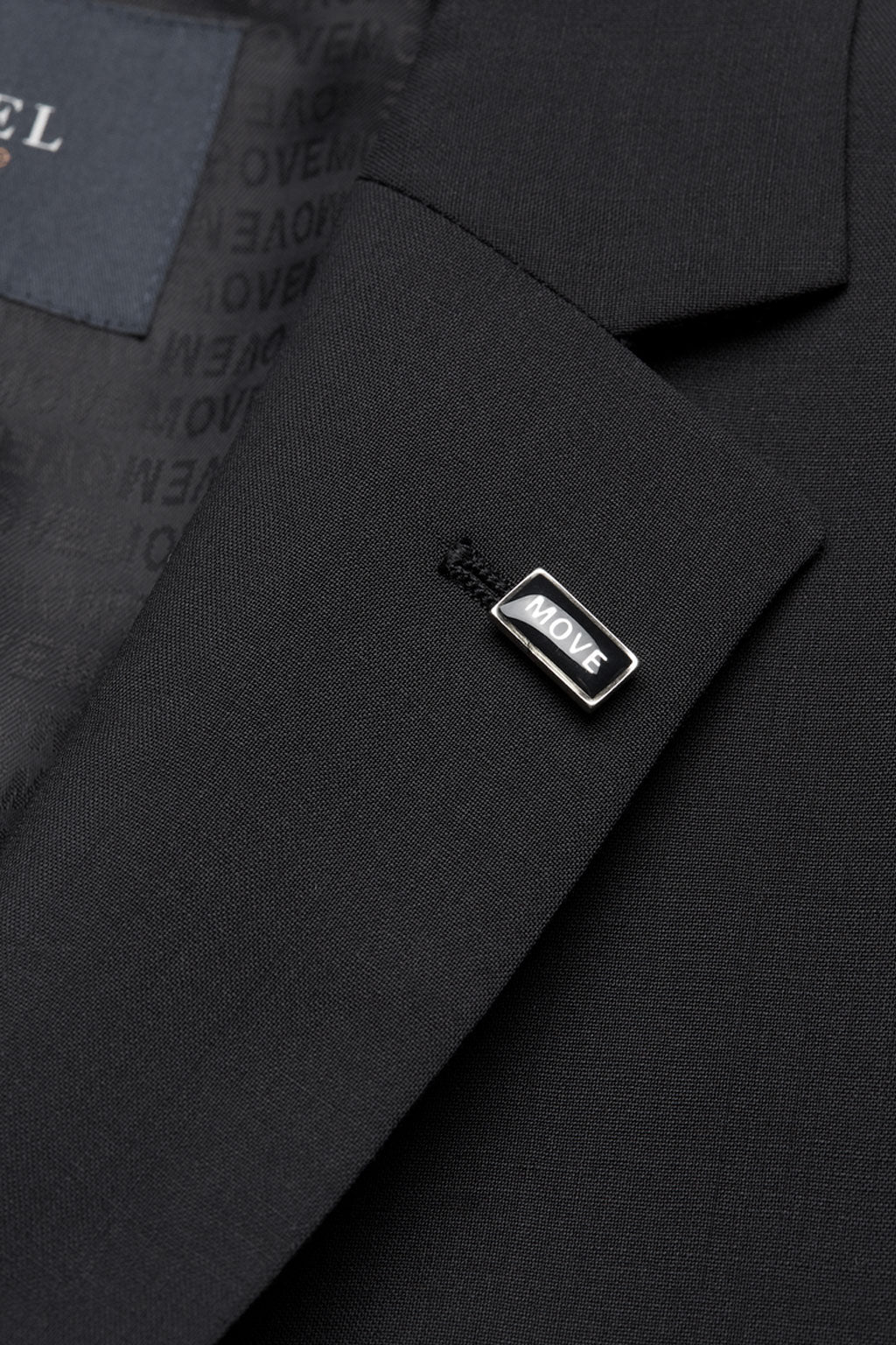 Digel Move slim suit zwart