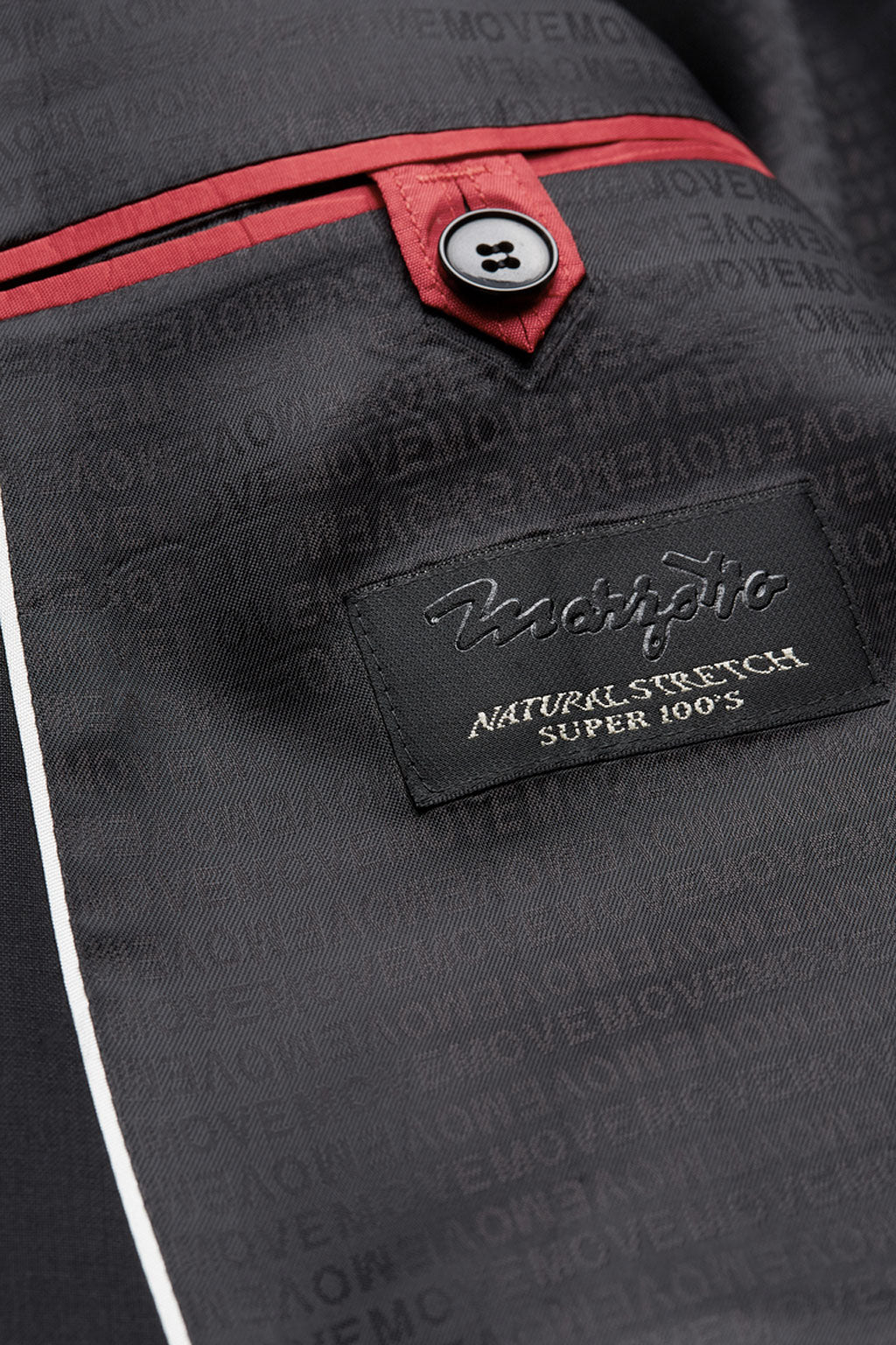 Digel Move slim suit zwart