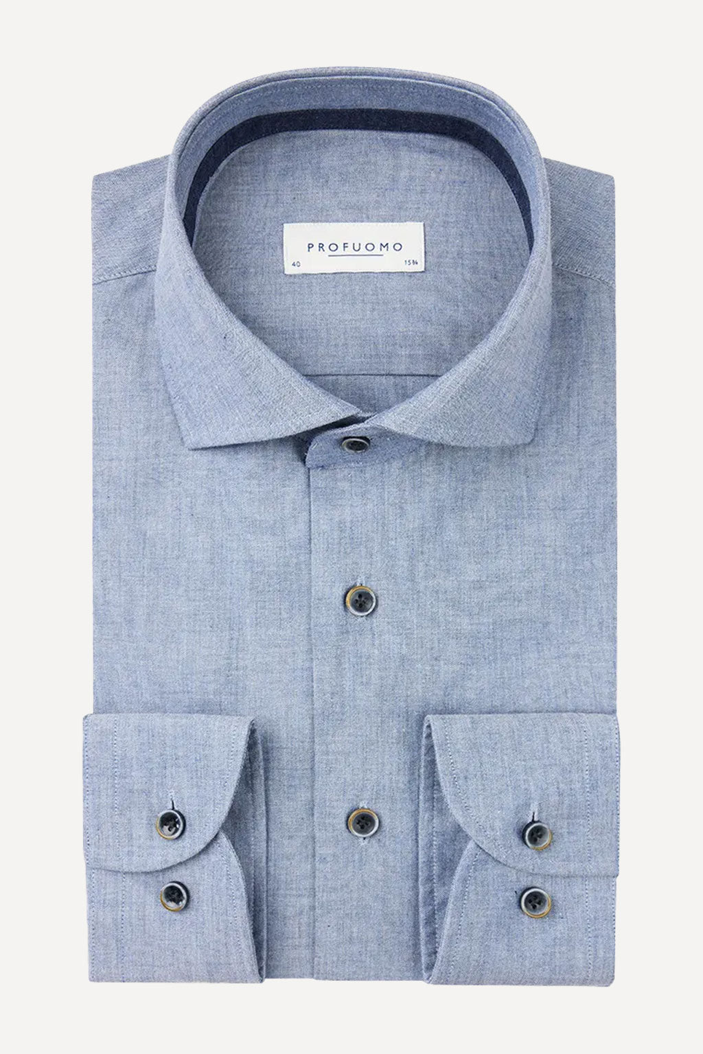 Profuomo overhemd lange mouw