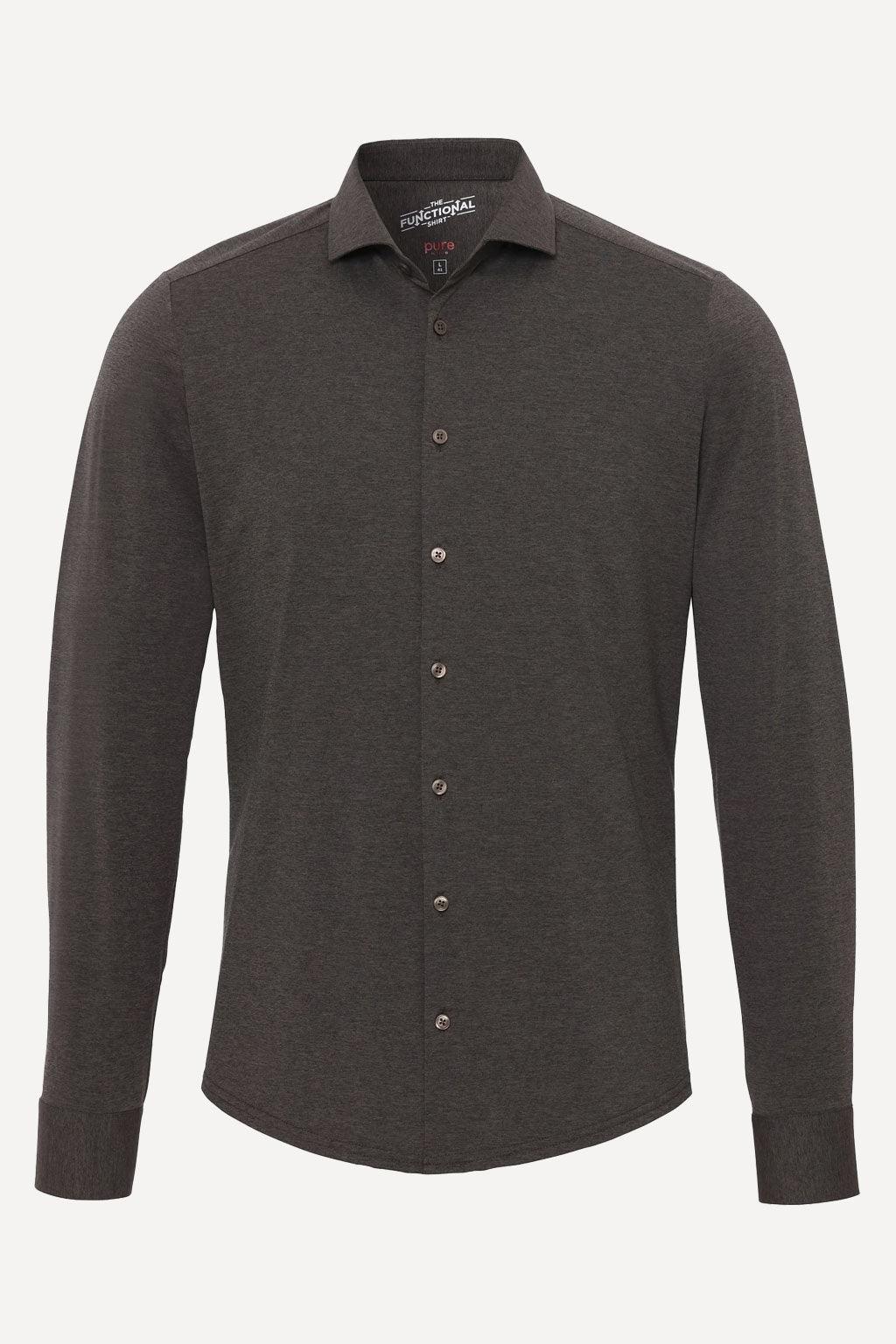 Pure H.Tico overhemd lange mouw - Big Boss | the menswear concept