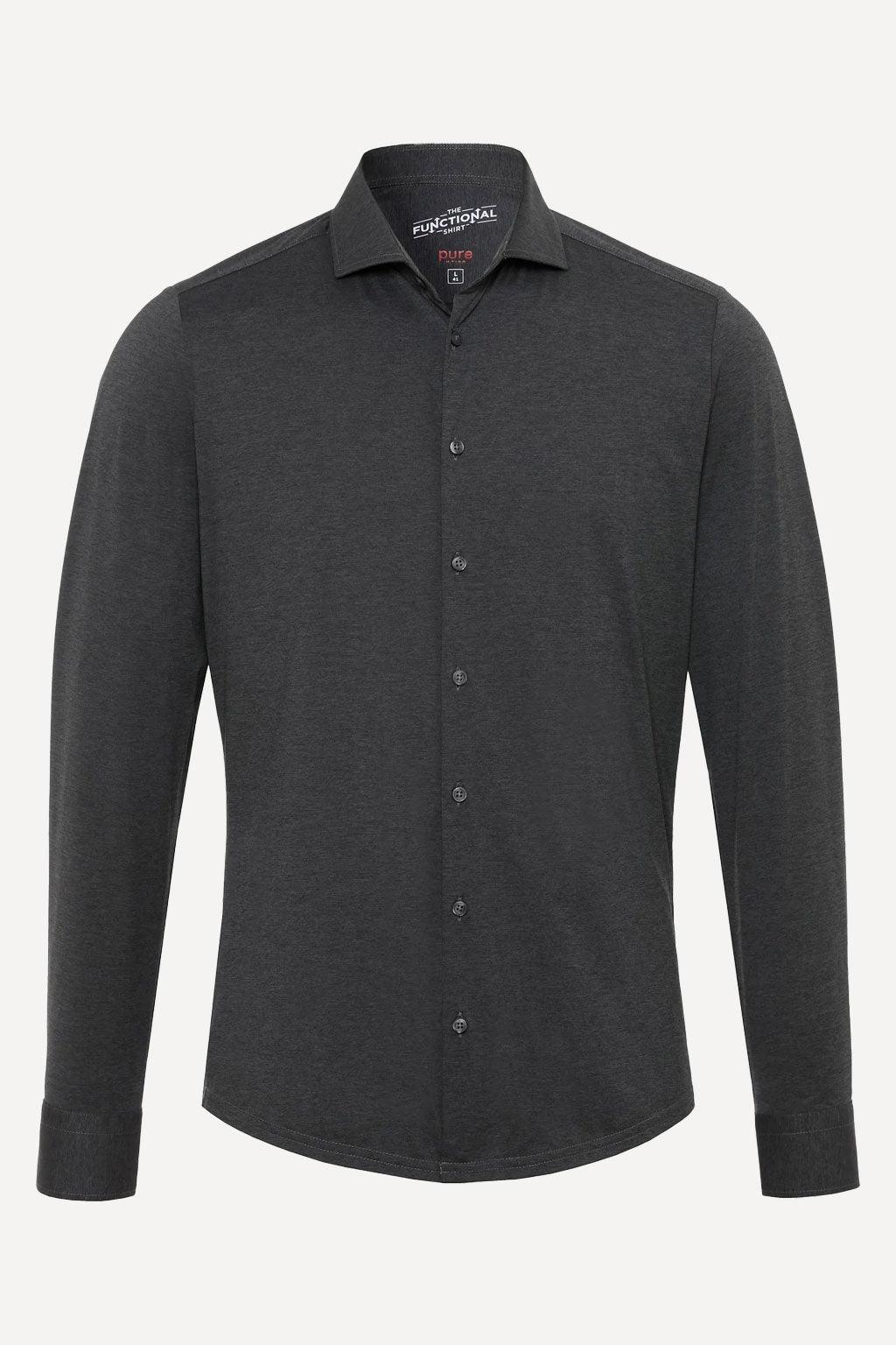 Pure H.Tico overhemd lange mouw - Big Boss | the menswear concept