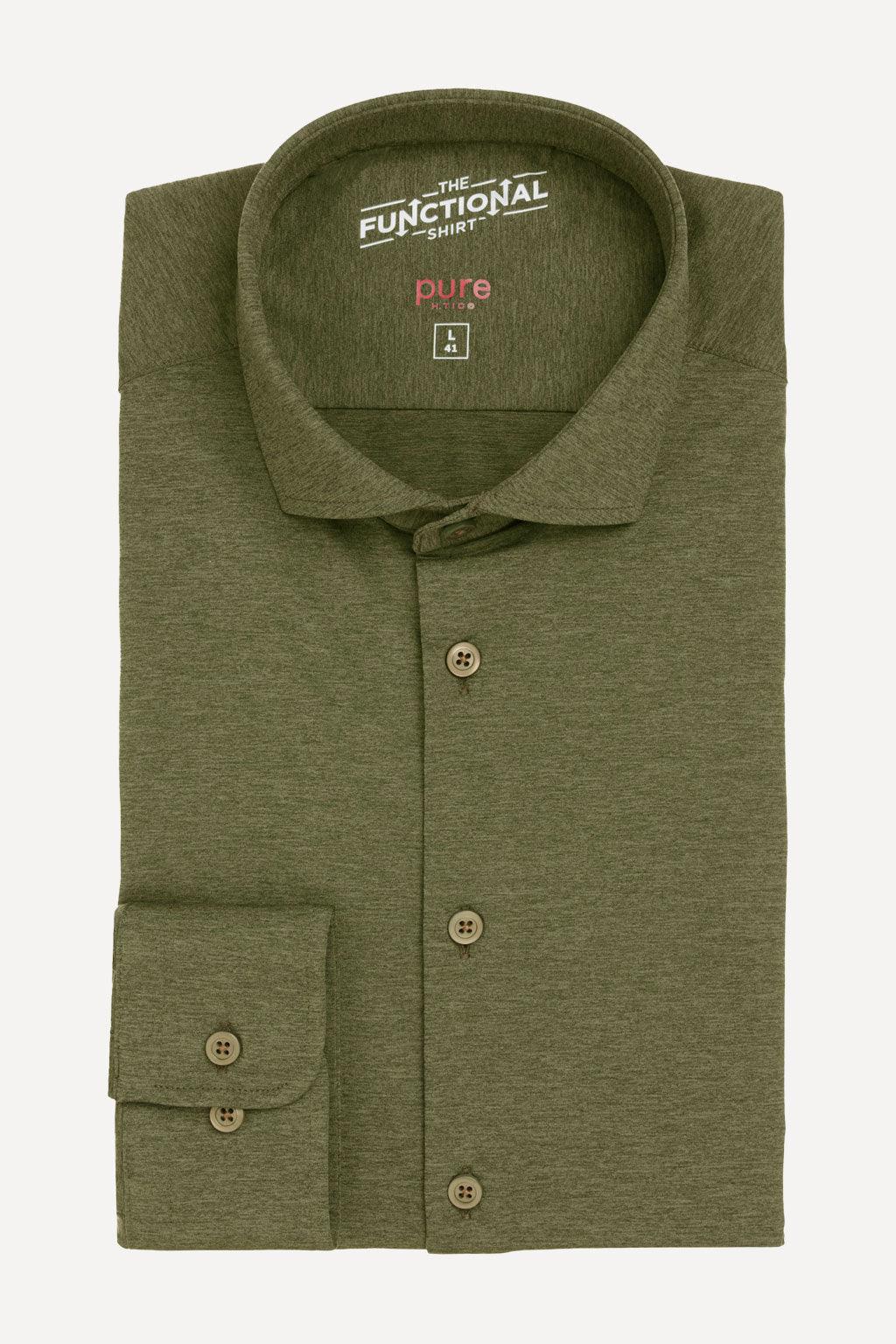 Pure H.Tico overhemd lange mouw | Big Boss | the menswear concept