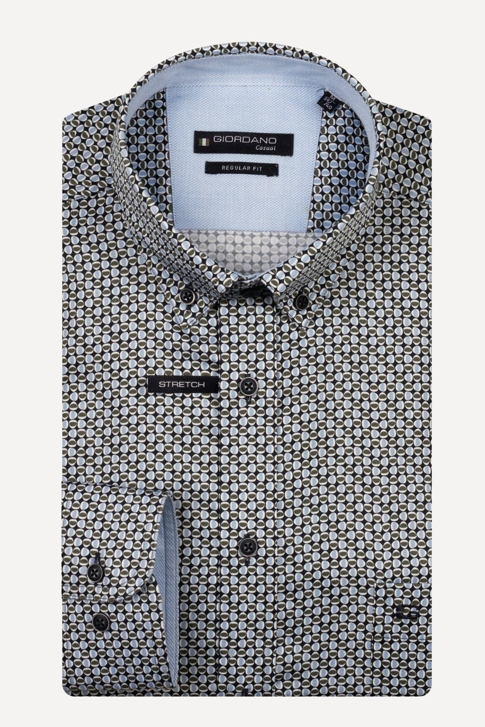 Giordano overhemd lange mouw