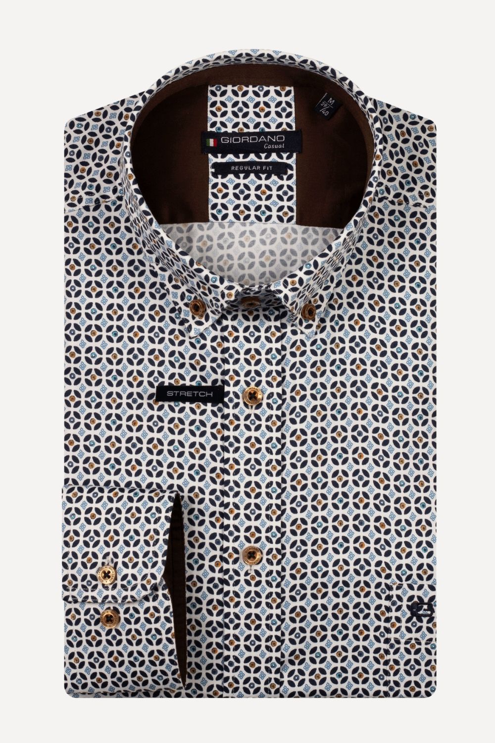 Giordano overhemd lange mouw