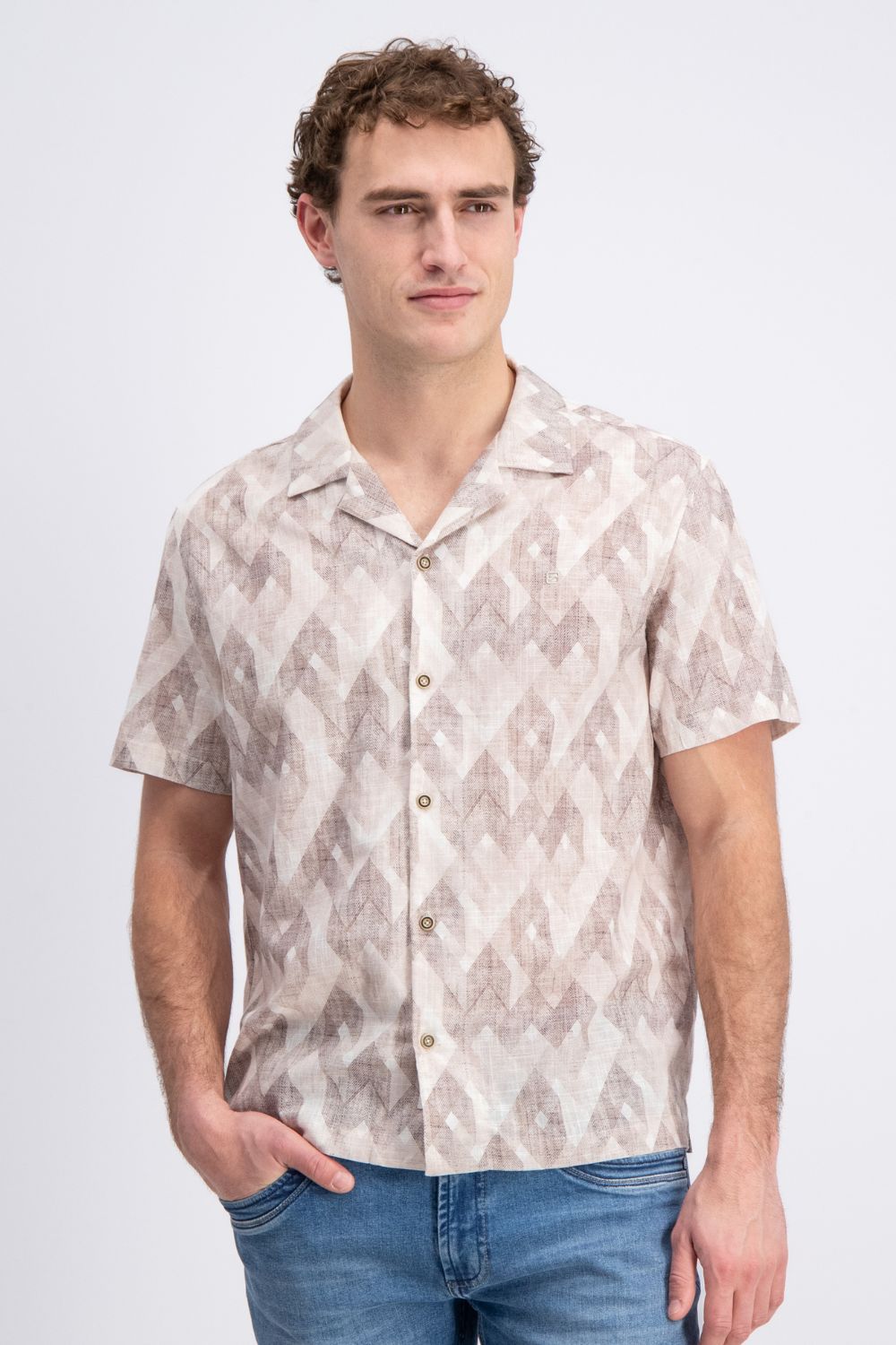 Gabbiano overhemd korte mouw