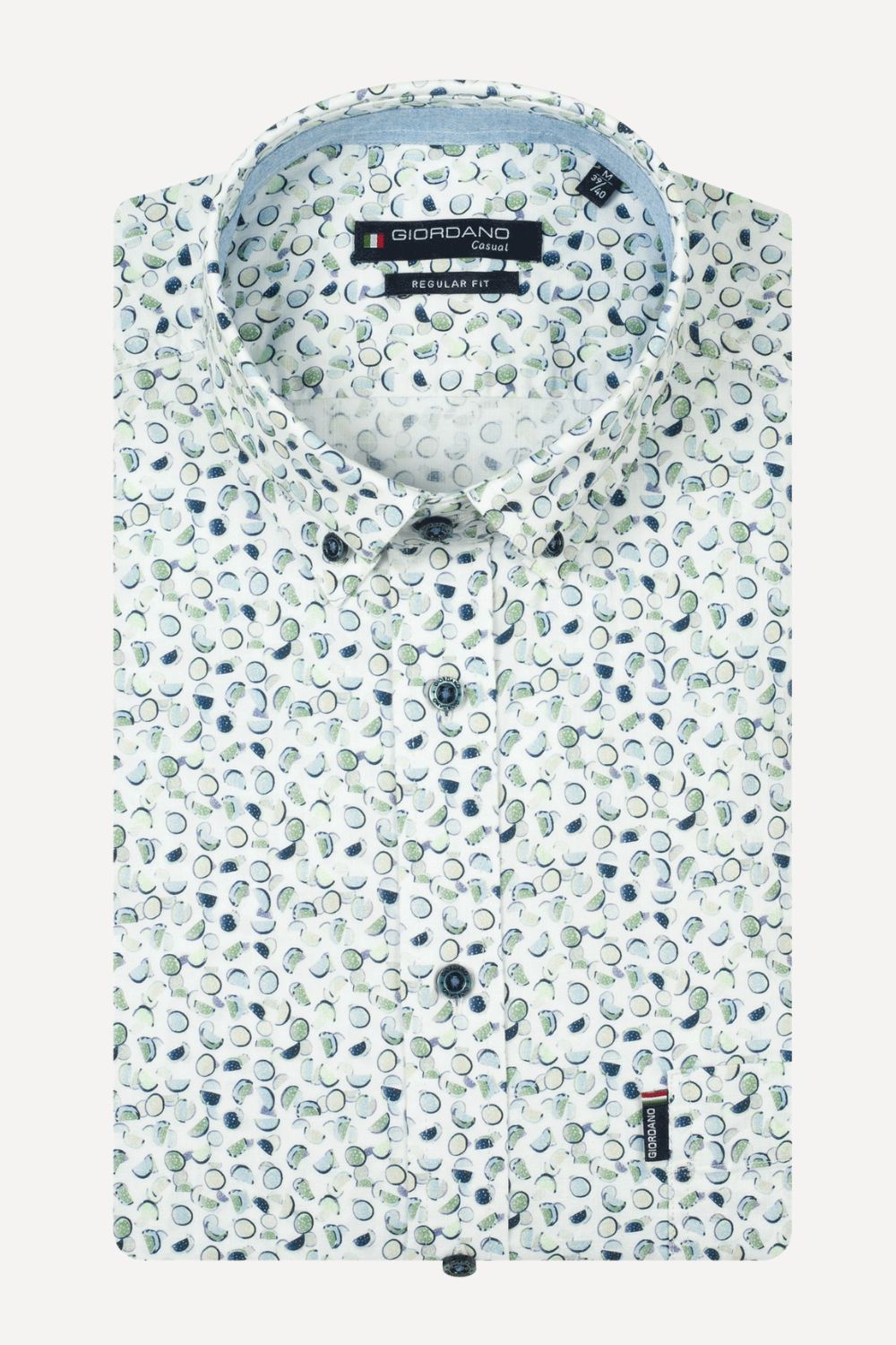 Giordano overhemd korte mouw
