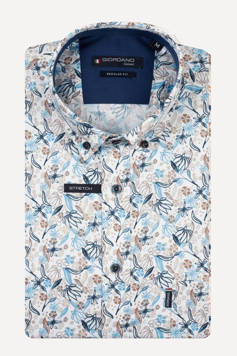 Giordano overhemd korte mouw