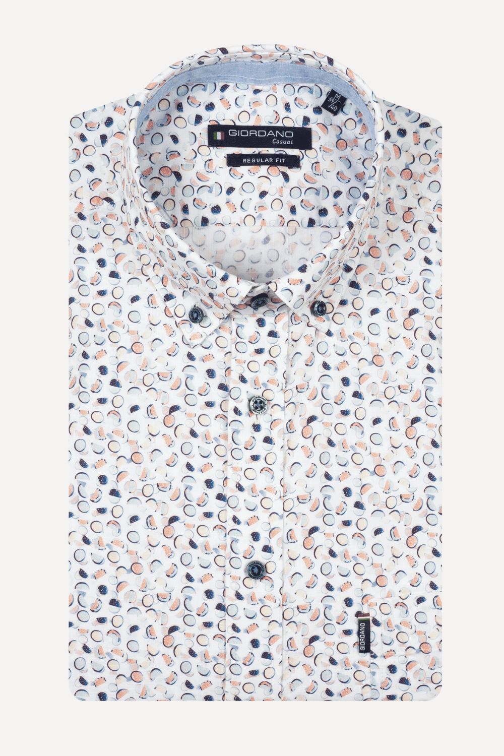 Giordano overhemd korte mouw