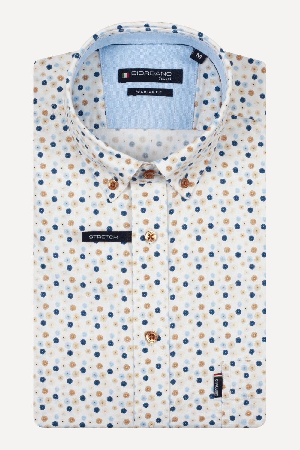 Giordano overhemd korte mouw