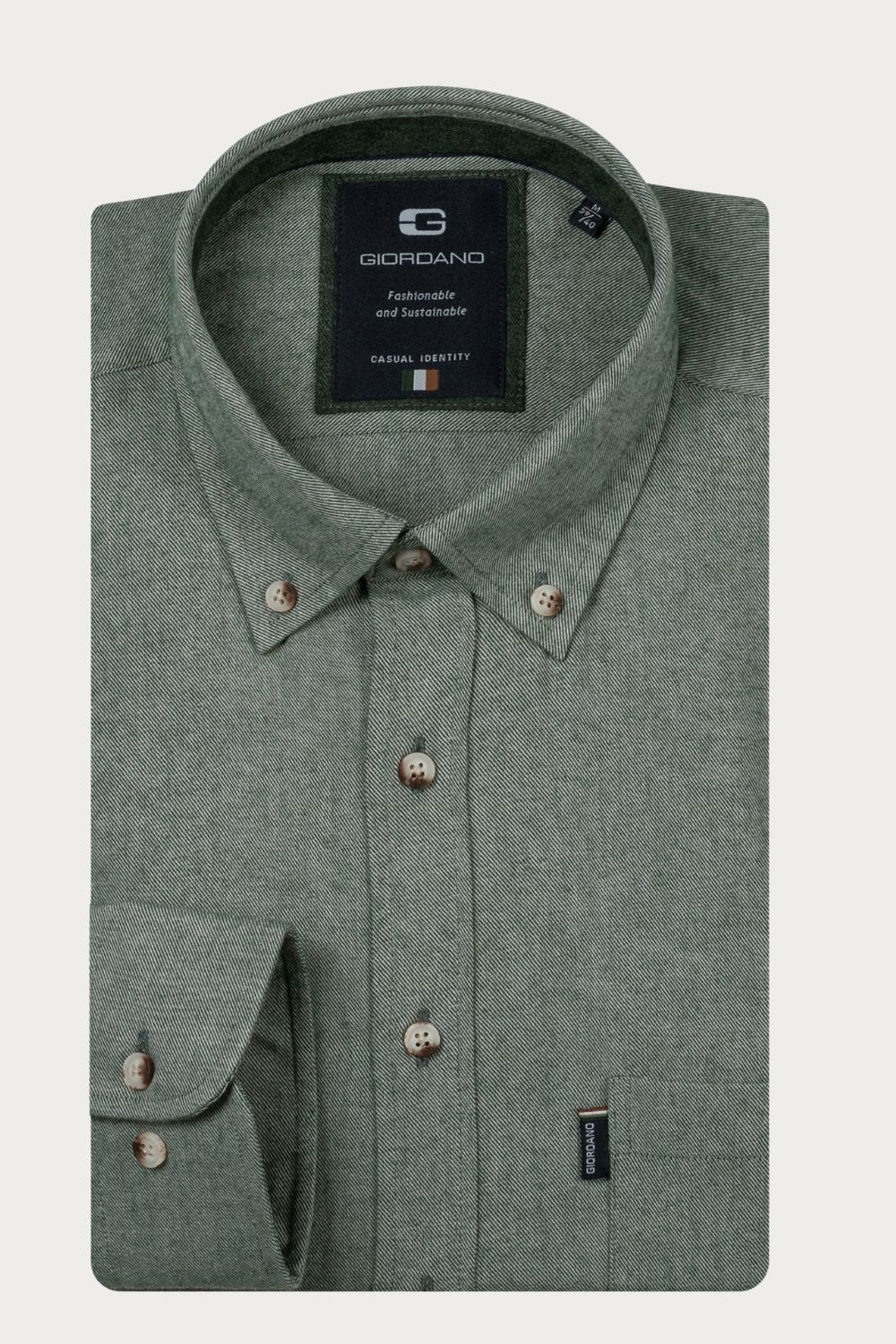 Giordano overhemd lange mouw