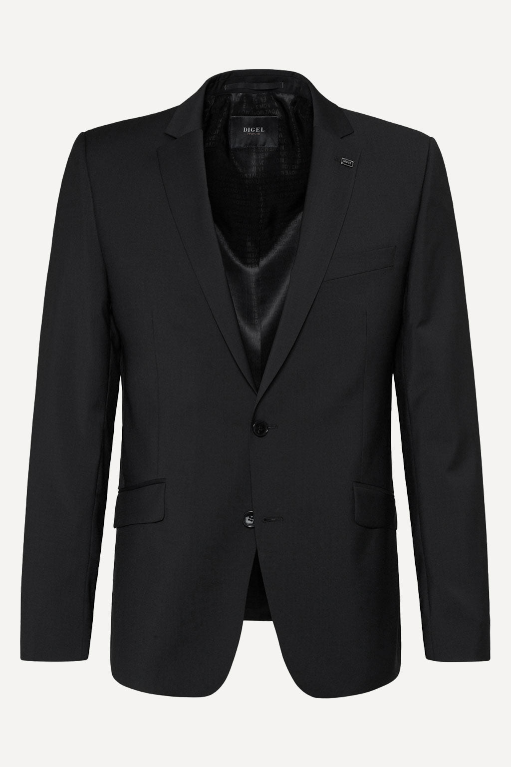 Digel Move slim suit zwart