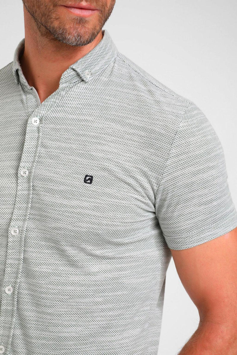 Gabbiano overhemd korte mouw | Big Boss | the menswear concept