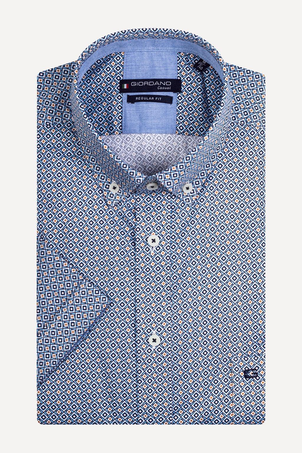 Giordano overhemd korte mouw - Big Boss | the menswear concept