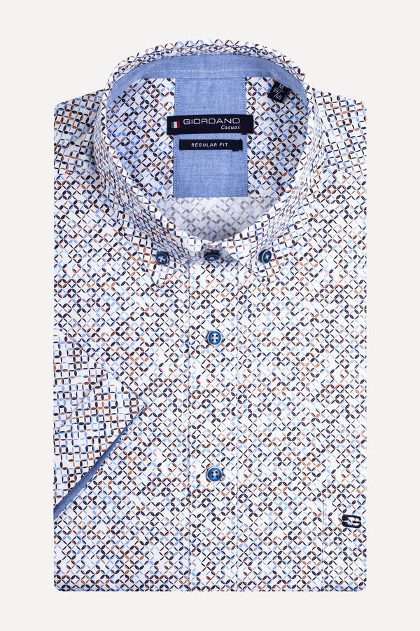 Giordano overhemd korte mouw - Big Boss | the menswear concept