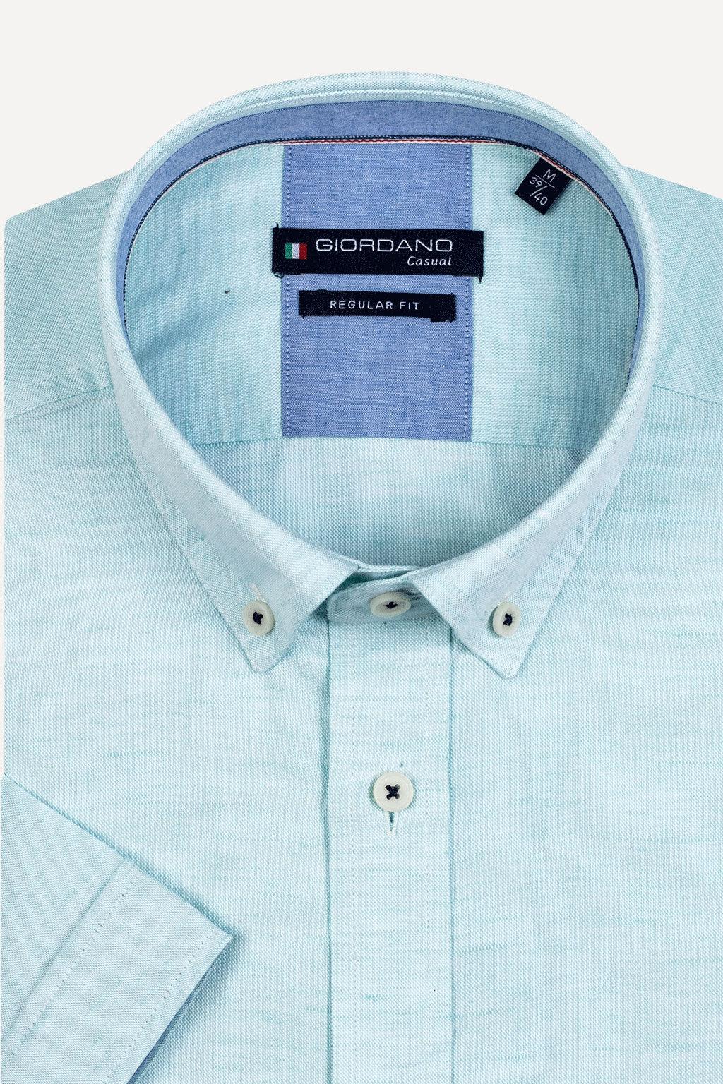 Giordano overhemd korte mouw | Big Boss | the menswear concept