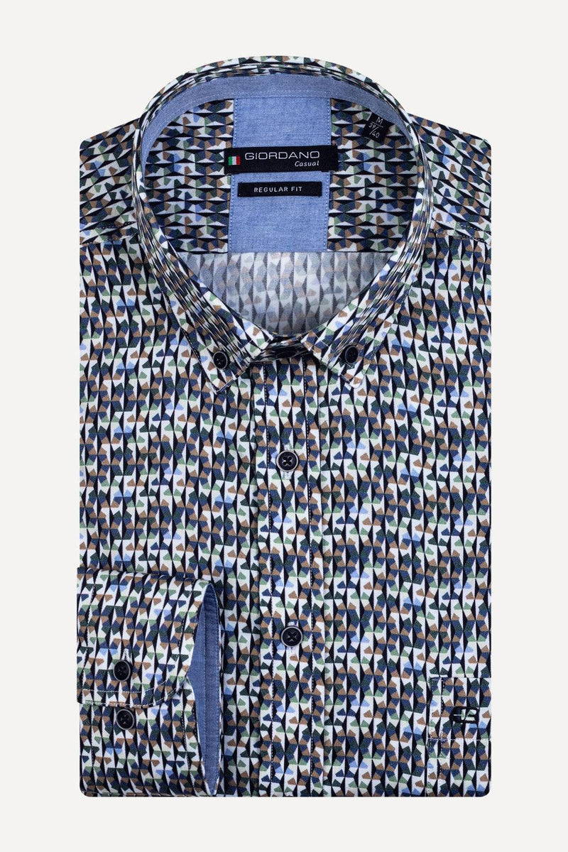 Giordano overhemd lange mouw - Big Boss | the menswear concept