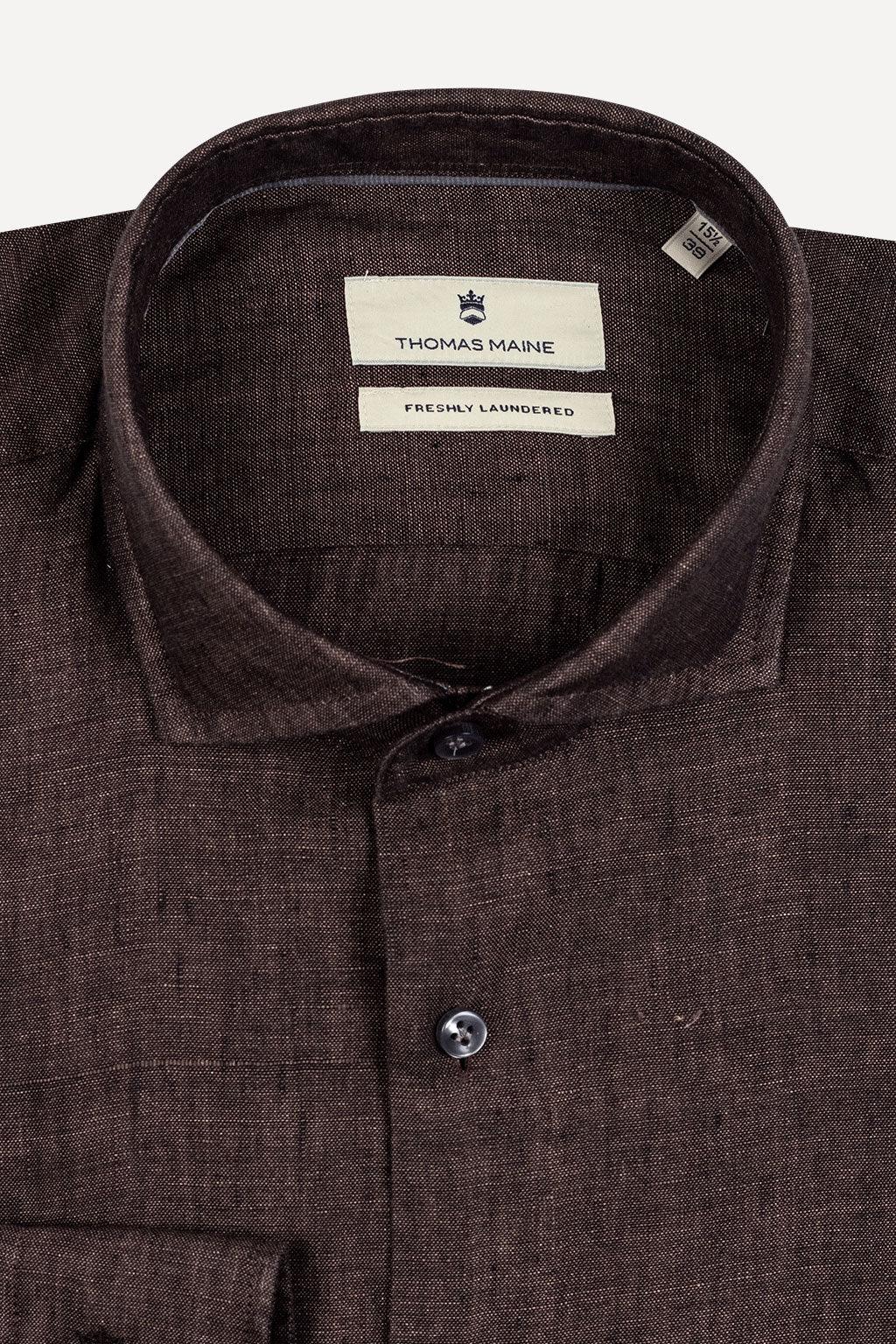 Thomas Maine overhemd lange mouw - Big Boss | the menswear concept
